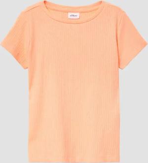 Elastisches T-Shirts aus Rippware