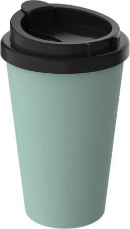 elasto Coffee-to-go-Becher 350 ml Kaffeebecher To Go doppelt isolierter Becher, Made in Germany, BPA-frei, Teebecher, Coffee Mug, recycled Becher