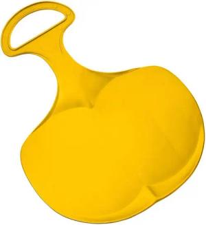 elasto Hörnerrodel Kinder Porutscher mit Griff Schneeschlitten Bob für Winter, Schneerutscher, Schneebob, Kinderschlitten, Poporutscher Kinder Winter