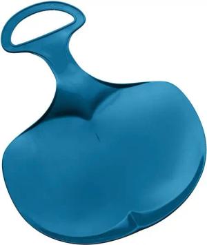 elasto Hörnerrodel Kinder Porutscher mit Griff Schneeschlitten Bob für Winter, Schneerutscher, Schneebob, Kinderschlitten, Poporutscher Kinder Winter