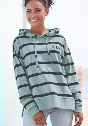 ELBSAND Kapuzensweatshirt Damen blau-marine Gr.M (38)