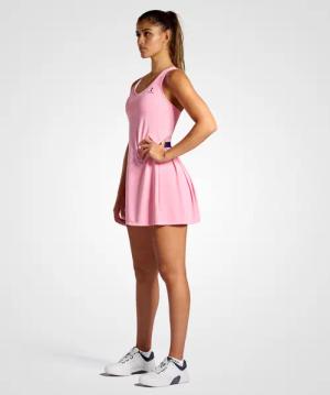 Elegance Tennis/Padel/Golf Kleid Damen - Meeresrosa