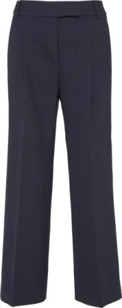 Elegante Hose mit Extra Wide Leg aus Viskosemix