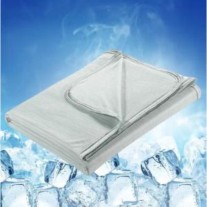 Elegear Sommerbettdecke Kühldecke Selbstkühlend doppelseitig – Sommerdecke 150x200/200x220cm, Füllung: Japanische Arc-Chill-Kühlfasern, Baumwolle, Bezug: ‎Oberfläche: 75% Nylon 25% Polyester, Rückseite: 100% natürliche Bambusfaser, Q-Max>0,5, Antiallergie