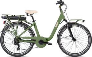 Elektro-Citybike 26 Zoll LETOULE "LaFolie" , Verde Palma