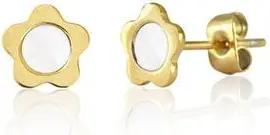 ELEKTROPULLI Blumen Ohrstecker ca. 7x8mm