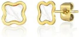 ELEKTROPULLI Blumen Ohrstecker ca. 7x8mm