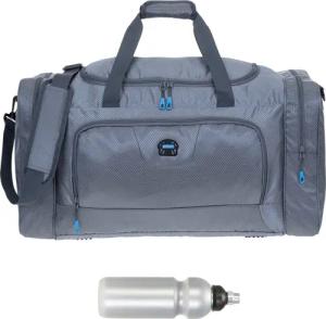 ELEPHANT Sporttasche groß Reisetasche Sport Tasche Trainer L 55 cm, 40 Liter Saunatasche Fußball Large Gym + Trinkflasche