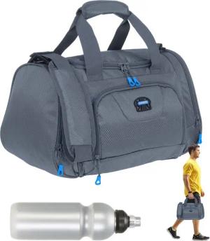 ELEPHANT Sporttasche klein Sport Tasche Reisetasche Trainer S-M 42 cm, 18 Liter Gym Fitness Bag Freizeittasche + Trinkflasche