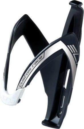 Elite Trinkflaschenhalter Custom Race Elastomer-Gummi, schwarz matt