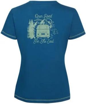 Elkline Damen T-Shirt VW-Bulli Open Road