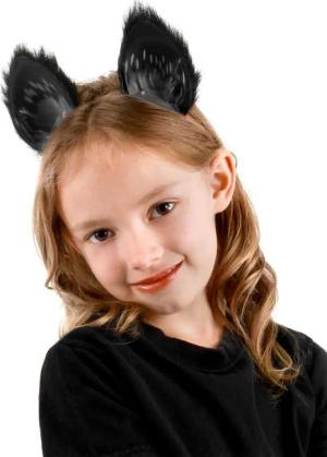 Elope Kostüm Schwarze Katze Accessoire Set für Kinder, Lustiges Accessoire für Karneval, Fasching und Mottopartys