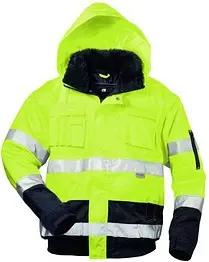 elysee® unisex Warnjacke SIEGFRIED gelb, marine Größe 4XL