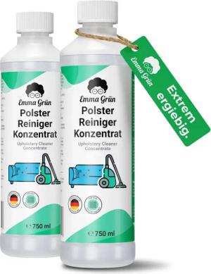 Emma Grün Sofa Reiniger Konzentrat Polsterreiniger (1x Polster Konzentrat 750 ml, 2x Polster Konzentrat 750 ml, 5x Polster Konzentrat 750 ml)