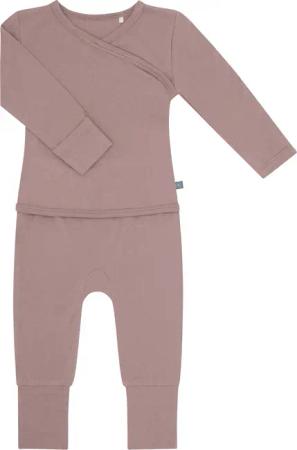 Emma & Noah Easy-on Strampler langarm mit Umschlagbündchen