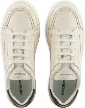 Emporio Armani Low-Top Sneaker - Sneakers White - Gr. UK_10 - in Weiß - für Damen