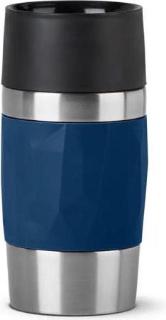 Emsa Cappuccinotasse, Silikon, Edelstahl, bis 6 Stunden kalt oder bis 3 Stunden heiß