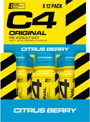 Energieshooter - C4 Original Shots (12x60ml) - Citrus Berry