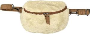 Enrico Benetti Umhängetasche Tasche Teddyfell Crossbody Bag Gürteltasche Teddy (Bauchtasche, Schultertasche), flauschig weich
