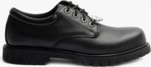 ENTSPANNTER PASSFORM: COTTONWOOD - ELKS SR Herren Leder Antirutschschuhe Schwarz