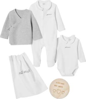 Envie De Fraise Bio-Kollektion: 5-teiliges Baby-Geschenkset