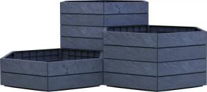 ERGO VARIO 1 Hochbeet - Stone, inkl. FLORA