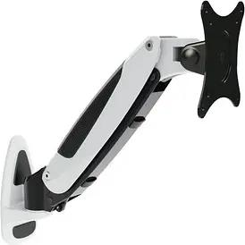 ergoleben Monitor-Halterung GS120WM EL0005 weiß, schwarz, silber für 1 Monitor, Wandhalterung