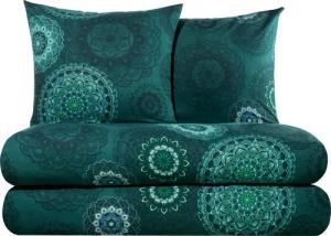 Erwin Müller Bettwäsche Bettwäsche Sparpaket 4-teilig, Baumwolle, Edelflanell Ornamente