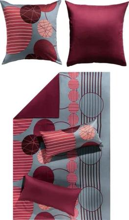 Erwin Müller Bettwäsche Wendebettwäsche, Mako-Satin, Kreise