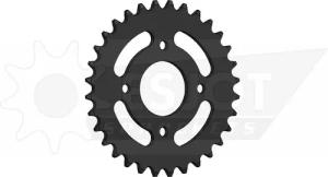 Esjot achtertandwiel 0268 chain wheel 415 40z steel black