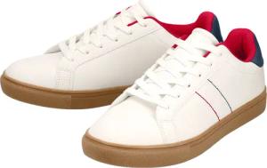 esmara Men Herren Sneaker (weiß/rot/navy, 43)""