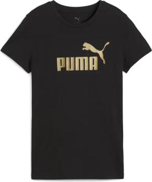 ESS METALLIC No. 1 Logo T-Shirt Damen PUMA