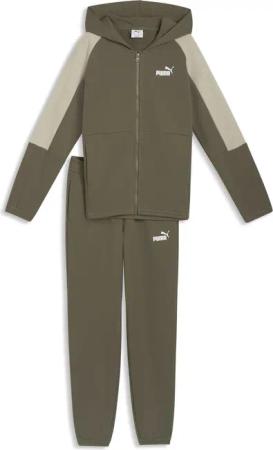 Essentials Block Trainingsanzug mit Kapuze Jungen PUMA