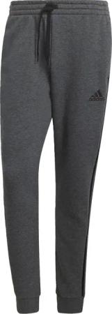 Essentials Fleece Tapered Cuff 3-Streifen Hose