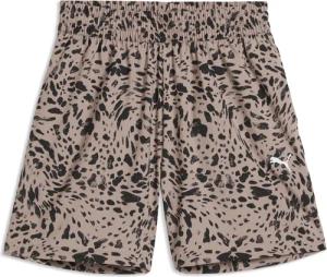 Essentials Graphics Animal High-Rise Bedruckte 4" Shorts Damen PUMA