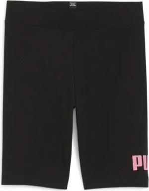 Essentials Logo Kurze Laufhose Mädchen PUMA Black