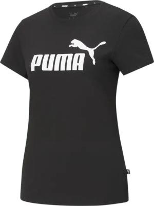 Essentials Logo T-Shirt Damen PUMA Black