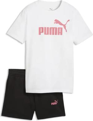 Essentials No.1 Logo T-Shirt und Shorts Set Mädchen PUMA