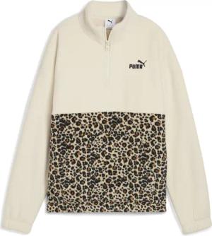 Essentials Relaxed Crew Sweatshirt mit Animal-Print Damen PUMA
