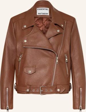 ESSENTIEL ANTWERP Bikerjacke JUP in Lederoptik
