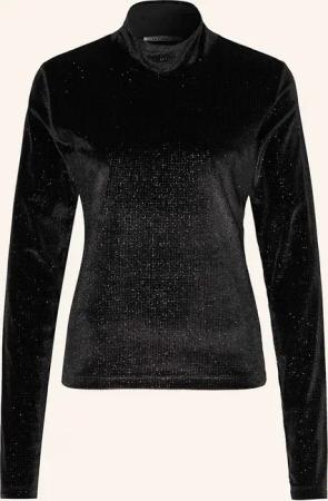 ESSENTIEL ANTWERP Longsleeve INDIENNE aus Samt