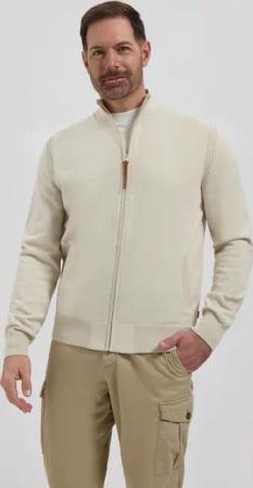 Ethan Herren - Outdoor Strickjacke - Sand