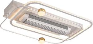 Euroton Deckenventilator Deckenventilator mit LED Beleuchtung mit Fernbedienung einstellbar, 20 cm Durchmesser, Lichtfarbe und Helligkeit einstellbar