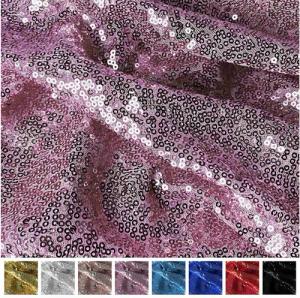 Event Kauf Stoff Paillettenstoff Meterware, Breite 150 cm