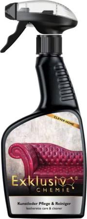 Exklusiv Chemie GmbH Kunstlederpflege Leder-Pflegespray, Reichhaltige Pflege und Schutz vor UV & Schmutz