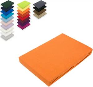EXKLUSIV HEIMTEXTIL Spannbettlaken Jersey Spannbettlaken Rundumgummizug, Jersey, Gummizug: rundum, (1 Stück), mit Rundumgummizug