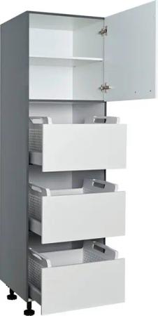 Express Küchen Vorratsschrank ARTA vormontiert