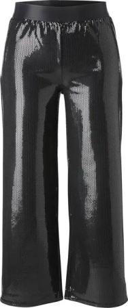 Extravagante Schlupf-Hose mit weitem Bein