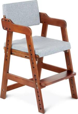 Ezebaby Holzstuhl Mitwachsender Holz Stuhl Kinderstuhl f. kinder ab 2 Jahre