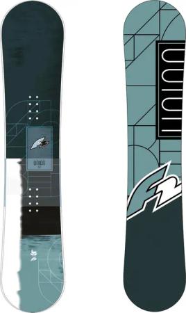 F2 Herren Snowboard Union  Freestyle 162 cm Blau/Schwarz 2024/25